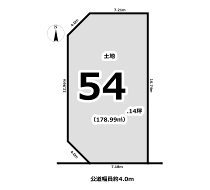 仲介手数料不要!木津川市吐師野間【建築条件付き土地・限定1区画】