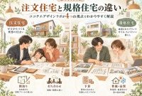 注文住宅とココチエの規格住宅、どこが違う？ 迷ったときの選び方
